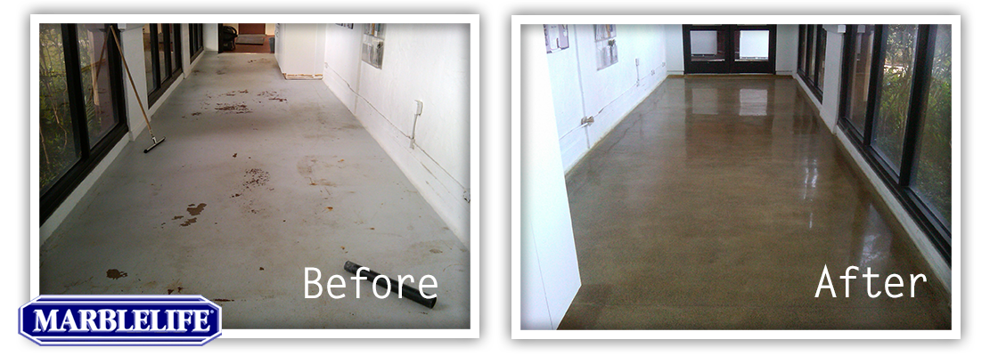 Concrete Restoration Before and After